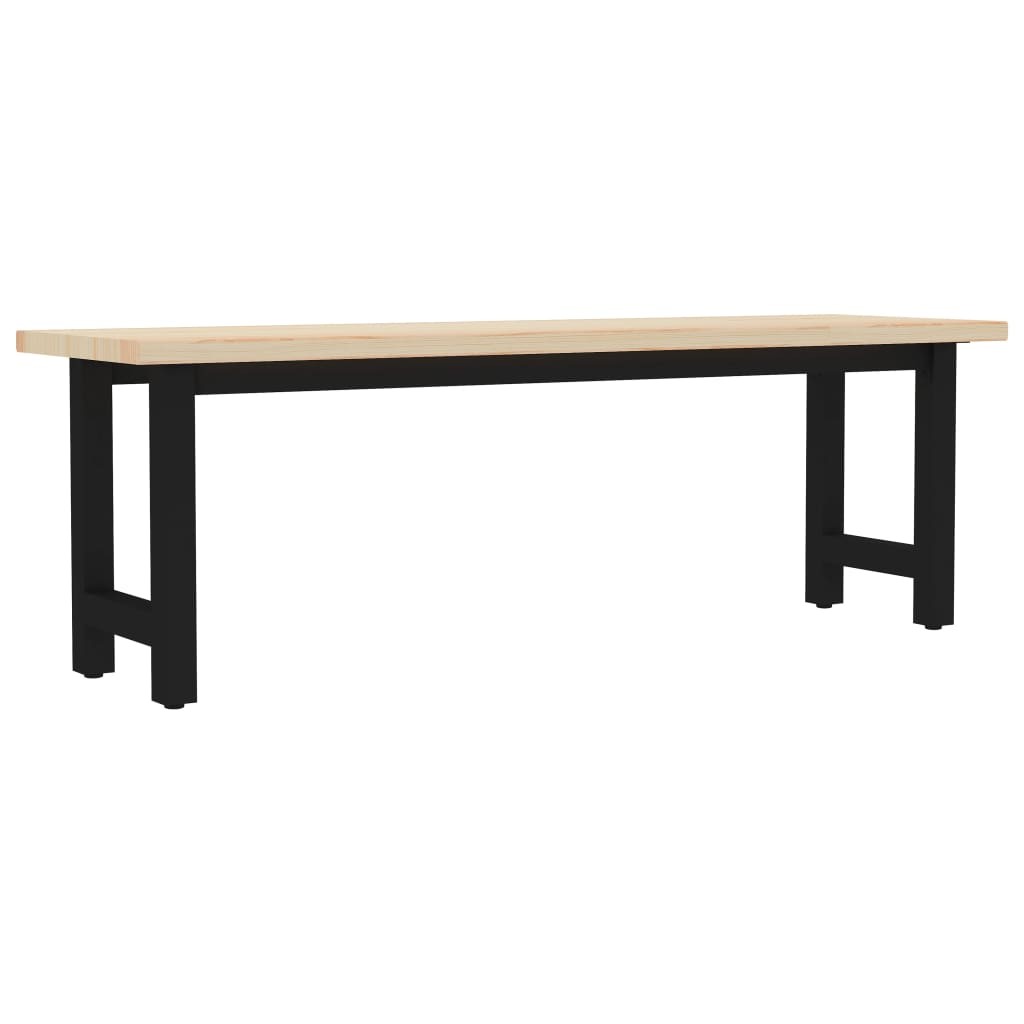 Bench 135x40x45 cm Pinewood